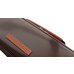 Photo6: NAHOK Flute Case Bag B Foot [Amadeus/wf] Chocolate / Camel Genuine Leather Handle {Waterproof, Temperature Adjustment & Shock Absorb}
