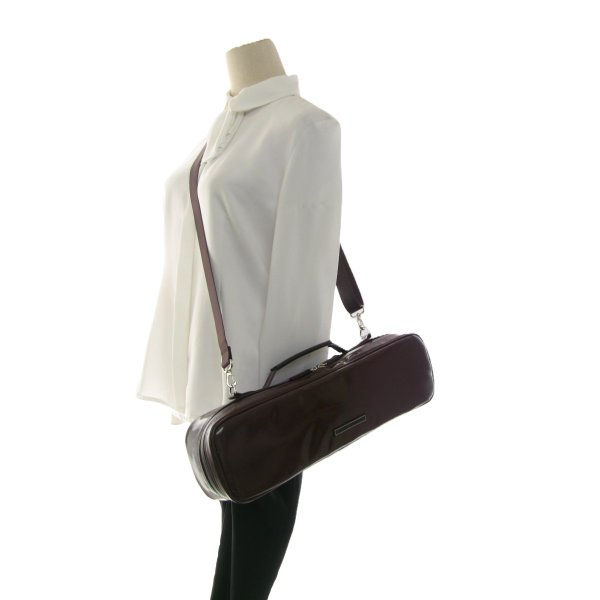 Photo8: NAHOK Woodwind Flute B Hand made, special order- Chocolate / Chocolate  {Waterproof, Temperature Adjustment & Shock Absorb}