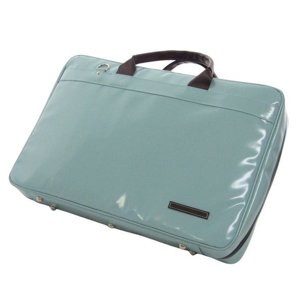 Photo1: NAHOK W Case [Gabriel 3/wf] for Clarinet players Peacock green / Chocolate {Waterproof, Temperature Adjustment & Humidity Regulation, Shock Protection}