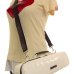 Photo6: NAHOK Flute Case Bag B Foot [Amadeus/wf] White special coating / Chocolate Genuine Leather Handle & Emblem {Waterproof, Temperature Adjustment & Shock Absorb} (6)