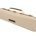 Photo2: NAHOK Flute Case Bag B Foot [Amadeus/wf] White special coating / Chocolate Genuine Leather Handle & Emblem {Waterproof, Temperature Adjustment & Shock Absorb} (2)