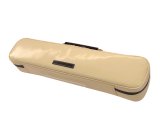 NAHOK Flute Case Bag C Foot [Amadeus/wf] Ivory / Choco Genuine Leather Handle {Waterproof, Temperature Adjustment & Shock Absorb}
