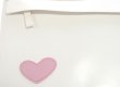 Photo5: NAHOK Single Oboe Case Bag [The Mission/wf] White with Genuine Leather Light Pink Heart {Waterproof, Temperature Adjustment & Shock Absorb}