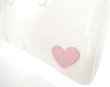 Photo4: NAHOK Oboe Case Bag [Camarade/wf] White / Genuine Leather Light Pink Heart {Waterproof, Temperature Adjustment & Shock Absorb}
