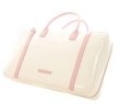 Photo1: NAHOK Score Briefcase [Ludwig/wf] for Oboe Players White / Genuine Leather Pink {Waterproof, Temperature Adjustment & Shock Absorb}