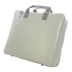 Photo: Crampon A/B flat clarinet compact double case & E♭/B♭ double case recital attache type "Flawless/wf" Matte Light Gray