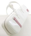 Photo4: NAHOK Flute & Piccolo Case Bag C Foot [Grand Master2/wf] White / Pink {Waterproof, Temperature Adjustment & Shock Absorb}