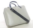 Photo8: NAHOK Briefcase for Oboe [Cantabile/wf] Matte Light Gray / Navy Blue {Waterproof, Temperature Adjustment & Shock Absorb}