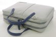 Photo6: NAHOK Briefcase for Oboe [Cantabile/wf] Matte Light Gray / Navy Blue {Waterproof, Temperature Adjustment & Shock Absorb}