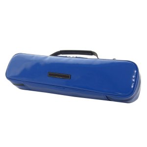 Photo: NAHOK Flute Case Bag C Foot [Amadeus/wf] Dark Blue / Black Genuine Leather Handle {Waterproof, Temperature Adjustment & Shock Absorb}
