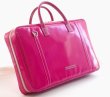 Photo3: NAHOK Oblong Briefcase [Ludwig/wf] Fuchsia Pink {Waterproof, Temperature Adjustment & Shock Absorb}
