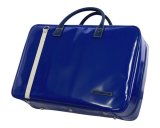 Photo: NAHOK Wide Briefcase [Banderas II/wf] for Oboe Players Dark Blue {Waterproof, Temperature Adjustment & Shock Absorb}