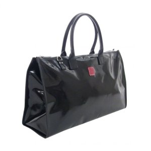 Photo: NAHOK Lesson Tote [Swing/wf] for Flute Players Black, Dark Red {Waterproof}