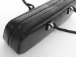 Photo6: For B&C foot, NAHOK Flute & Piccolo Case Bag [Grand Master3/wf] Matte Black / Black & Silver Handle {Waterproof, Temperature Adjustment & Shock Absorb}