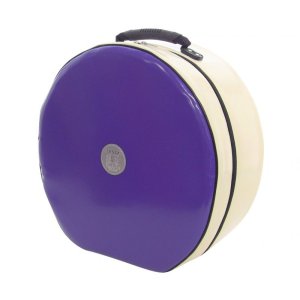 Photo: NAHOK Backpack style 14inch Snare Drum Case with big snappie [Great Gatsby] Violet / Cream White {Waterproof, Temperature Adjustment & Shock Absorb}