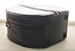 Photo5: NAHOK Backpack style 14inch Snare Drum Case with big snappie [Great Gatsby 2] Black / Black, Silver {Waterproof, Temperature Adjustment & Shock Absorb}