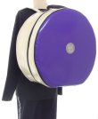 Photo6: NAHOK Backpack style 14inch Snare Drum Case with big snappie [Great Gatsby] Violet / Cream White {Waterproof, Temperature Adjustment & Shock Absorb}