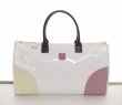 Photo2: NAHOK Lesson Tote [Swing/wf] for Flute Players White / Ivory, Smokey Pink, Chocolate {Waterproof}