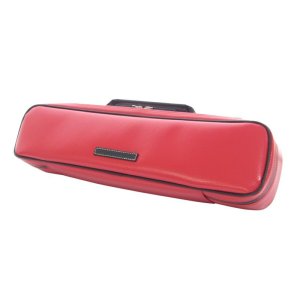 Photo: NAHOK Flute Case Bag C Foot [Amadeus/wf] Matte Scarlet  {Waterproof, Temperature Adjustment & Shock Absorb}