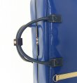 Photo9: NAHOK Wide Briefcase [Banderas II/wf] for Flute Players Dark Blue {Waterproof, Temperature Adjustment & Shock Absorb}