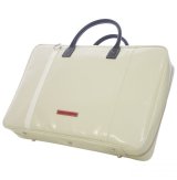 Photo: NAHOK Double clarinet case for Bb and A clarinet [Gabriel/wf] Ivory / White  {Waterproof, Temperature Adjustment, Shock Protection}