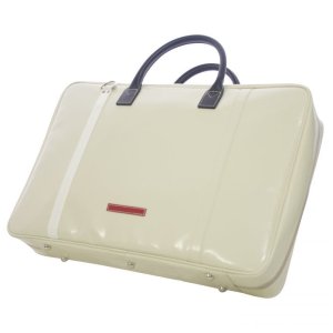 Photo: NAHOK Double clarinet case for Bb and A clarinet [Gabriel/wf] Ivory / White  {Waterproof, Temperature Adjustment, Shock Protection}