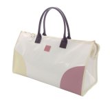 Photo: NAHOK Musician Boston Bag [Departed/wf] for Flute Players White / Ivory, Smokey Pink {Waterproof}