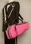 Photo9: NAHOK Trumpet Protection Case [Gelsomina 2/wf] Matte Deep Pink with Mouthpiece Case {Waterproof, Temperature Adjustment & Shock Absorb}