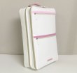 Photo3: NAHOK W Case 2 Compart Backpack [Carlito 2/wf] for Flute Players White / Pink {Waterproof, Temperature Adjustment & Shock Absorb}