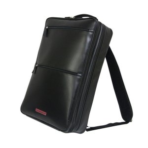 Photo: NAHOK W Case 2 Compart Backpack [Carlito 2/wf] for Flute Players Matte Black {Waterproof, Temperature Adjustment & Shock Absorb}