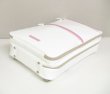 Photo7: NAHOK W Case 2 Compart Backpack for Oboe [Carlito 2/wf] White / Pink {Waterproof, Temperature Adjustment & Shock Absorb}
