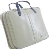 Photo: NAHOK Briefcase for Oboe [Cantabile/wf] Matte Light Gray / Navy Blue {Waterproof, Temperature Adjustment & Shock Absorb}