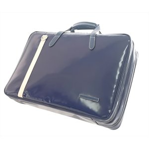 Photo: NAHOK 2 Compartment Bag 43 for Clarinet [Deniro/wf] Deep Blue / Ivory {Waterproof, Temperature Adjustment & Shock Absorb}