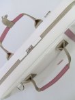 Photo9: NAHOK W Case [Gabriel 2/wf] for Flute players White / Pink {Waterproof, Temperature Adjustment & Humidity Regulation, Shock Protection}