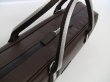 Photo6: For B&C foot, NAHOK Flute & Piccolo Case Bag [Grand Master3/wf] Matte Chocolate / Choco & Silver Handle {Waterproof, Temperature Adjustment & Shock Absorb}