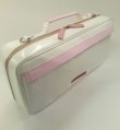 Photo6: NAHOK Clarinet Case Bag [Appassionato/wf] White / Light Pink (B) {Waterproof, Temperature Adjustment & Shock Absorb}