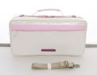 Photo4: NAHOK Oboe Case Bag [Appassionato/wf] White / Light Pink (B) {Waterproof, Temperature Adjustment & Shock Absorb}