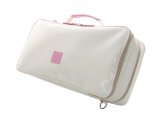 Photo: NAHOK Oboe Case Bag [Appassionato 2/wf] Pure White / Light Pink {Waterproof, Temperature Adjustment & Shock Absorb}
