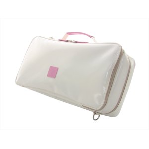 Photo: NAHOK Oboe Case Bag [Appassionato 2/wf] Pure White / Light Pink {Waterproof, Temperature Adjustment & Shock Absorb}