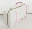 Photo2: NAHOK Clarinet Case Bag Pure White / Pink Gradation {Waterproof, Temperature Adjustment & Shock Absorb}