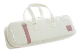 Photo: NAHOK Flute & Piccolo Case Bag C Foot [Grand Master2/wf] White / Pink {Waterproof, Temperature Adjustment & Shock Absorb}