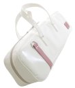 Photo4: NAHOK Flute & Piccolo Case Bag C Foot [Grand Master2/wf] White / Pink {Waterproof, Temperature Adjustment & Shock Absorb}