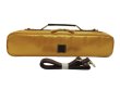 Photo8: NAHOK Flute Case Bag B Foot [Amadeus/wf] Gold / Choco Genuine Leather Handle {Waterproof, Temperature Adjustment & Shock Absorb}