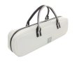 Photo6: For B&C foot, NAHOK Flute & Piccolo Case Bag [Grand Master3/wf] White / Choco & Silver Handle {Waterproof, Temperature Adjustment & Shock Absorb}