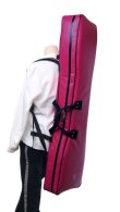 Photo8: NAHOK Shamisen & Tsugaru-jamisen Protection Case [Nitaboh 5/wf] Matte Pink {Waterproof, Temperature Adjustment & Shock Absorb}