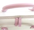 Photo5: NAHOK Score Briefcase [Ludwig/wf] for Oboe Players White / Genuine Leather Pink {Waterproof, Temperature Adjustment & Shock Absorb}