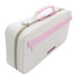 Photo5: NAHOK Clarinet Case Bag [Appassionato/wf] White / Light Pink {Waterproof, Temperature Adjustment & Shock Absorb}