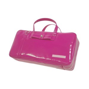 Photo: NAHOK Clarinet Case Bag [Camarade/wf] Fuchsia Pink / Ribbon {Waterproof, Temperature Adjustment & Shock Absorb}