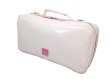 Photo2: NAHOK Clarinet Case Bag [Appassionato/wf] White / Light Pink {Waterproof, Temperature Adjustment & Shock Absorb}