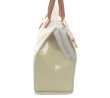 Photo3: NAHOK Lesson Tote [Swing/wf] Cream / White, Bamboo {Waterproof}